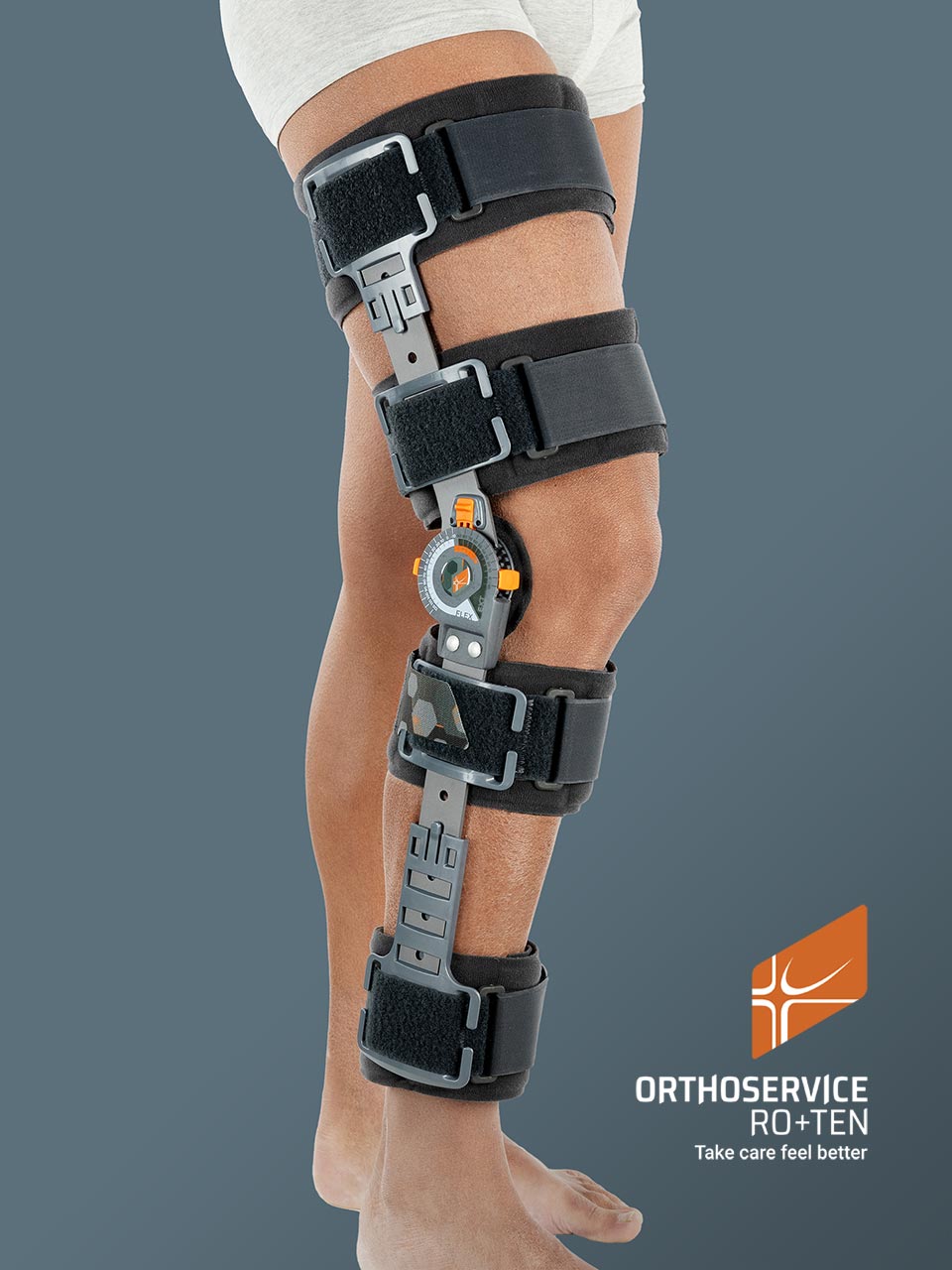 Ro+Ten Ortesi per ginocchio post-operatoria a movimento graduato GO UP PRO - immagine 2