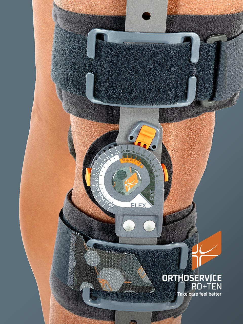 Ro+Ten Ortesi per ginocchio post-operatoria a movimento graduato GO UP PRO - immagine 3