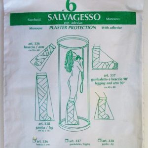 Art 336 Sacchetti salvagesso per Braccio