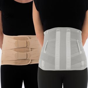 Art. 2133 Elcross Lux Corsetto Semirigido Lombosacrale Alto con rinforzi paravertebrali e tiranti pelvici