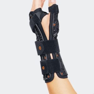 Art. 7559 Manu-Cast ORGANIC FX P Tutore Corto Polso Mano e Pollice bio-scheletrico