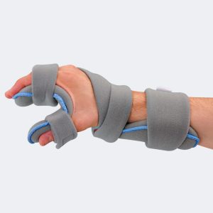 Art. 934 Ortesi Palmare per Polso Mano e Dita per Riabilitazione Modificabile e Modellabile