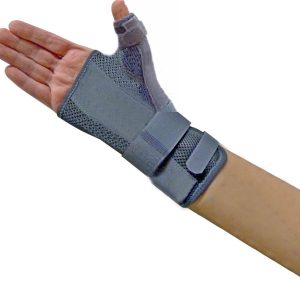 Art. SP 886/7 Ortesi Polso Corto in Airmesh con rinforzo palmare e pollice