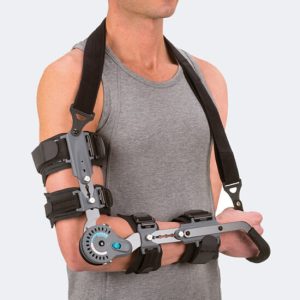 Art. TEL 510 Tutore articolato di gomito regolabile, telescopico