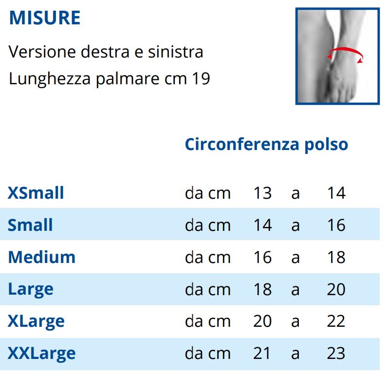 Art. 2222 Ortesi Ventus in Neo Tex con rinforzo palmare - immagine 3