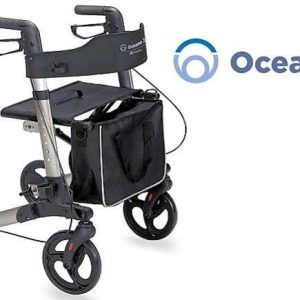 Deambulatore ROLLATOR Pieghevole Leggero in Alluminio Art RP 545  OCEANO 2.0