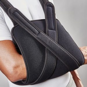 Dr. Gibaud tutore di spalla